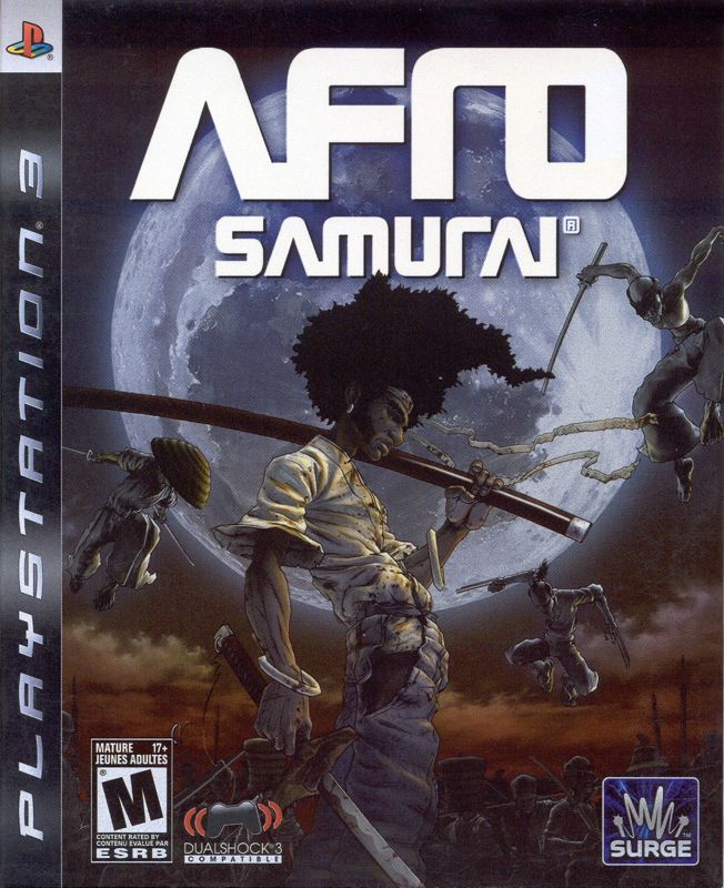 Afro Samurai box art for Playstation 3